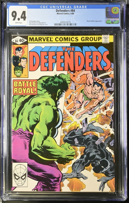 DEFENDERS #84 CGC 9.4 6/80