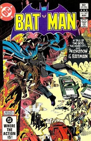 BATMAN #347 DIRECT EDITION 1982