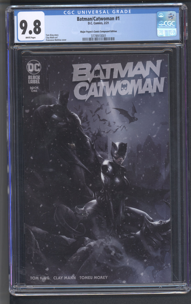 BATMAN/CATWOMAN #1 CGC 9.8 MPCC MATTINA VARIANT