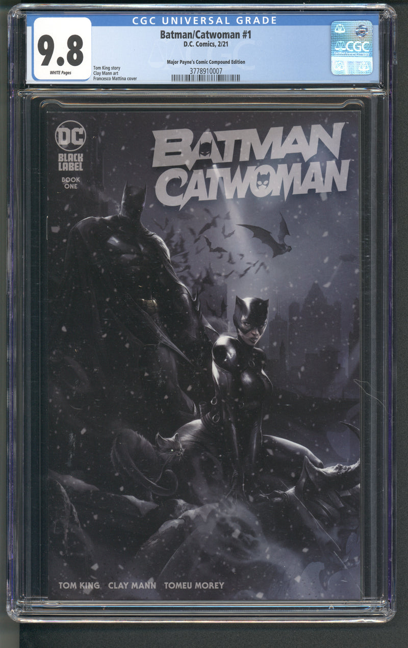 BATMAN/CATWOMAN #1 CGC 9.8 MPCC MATTINA VARIANT