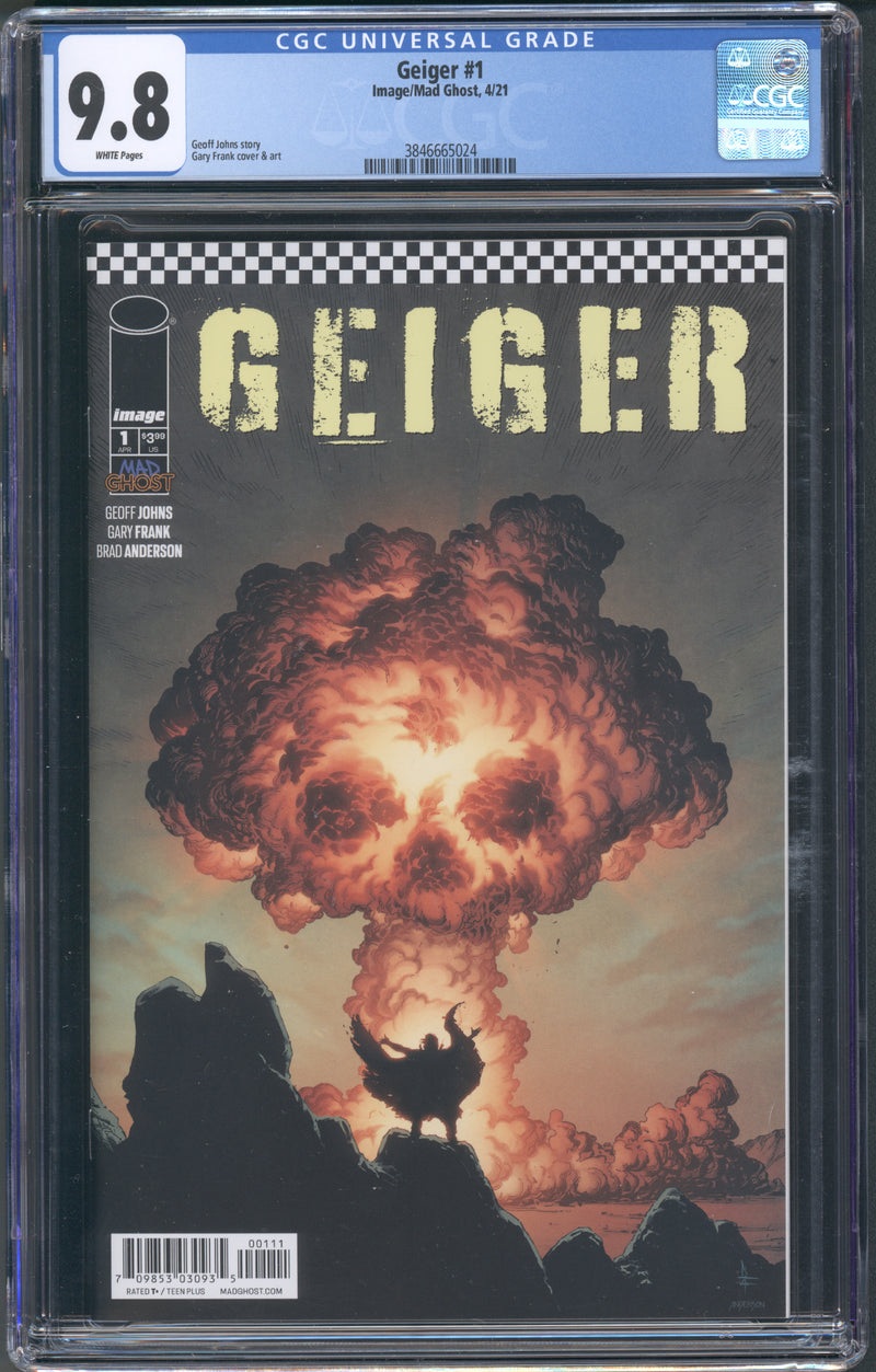 GEIGER #1 CGC 9.8 GRAY FRANK