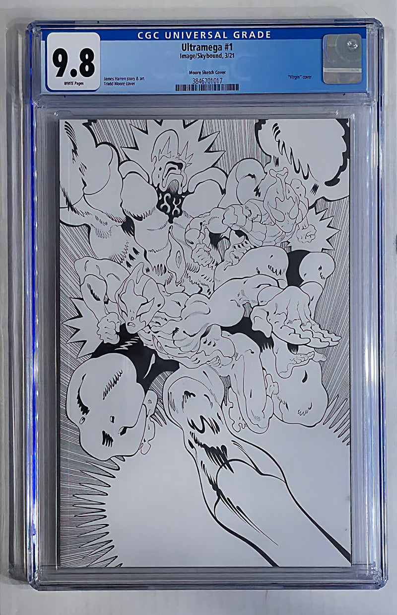 ウルトラメガ #1 CGC 9.8 ムーア スケッチカバー