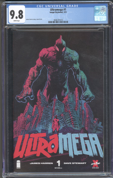 ULTRAMEGA #1 CGC 9.8 JAMES HARREN COVER