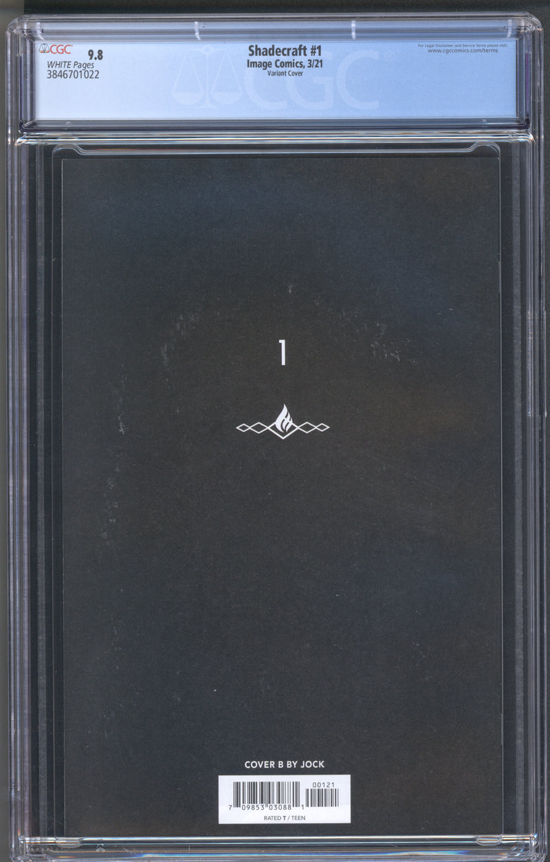 シェードクラフト #1 CGC 9.8 JOCK カバー B