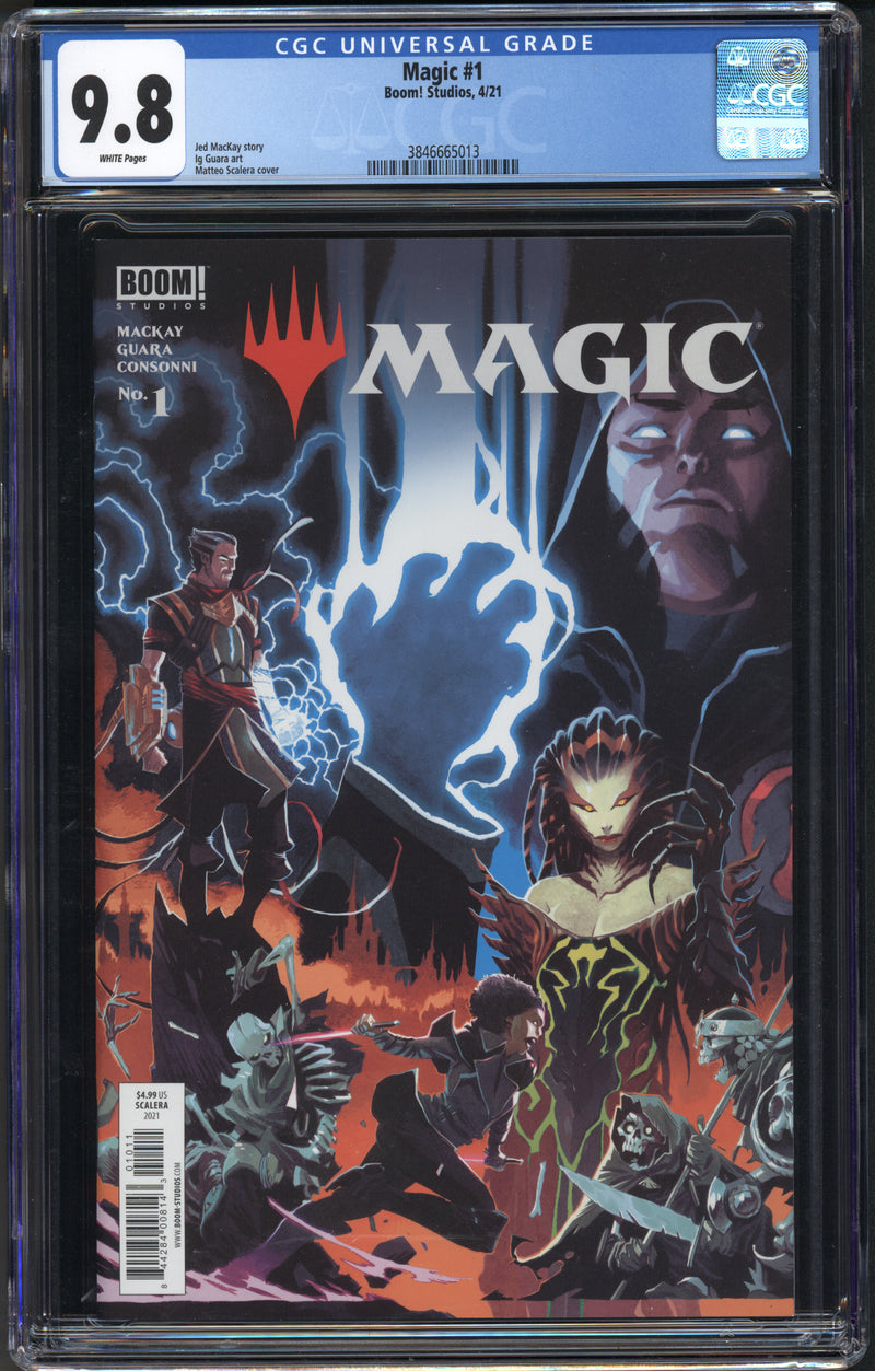 MAGIC THE GATHERING #1 CGC 9.8 SCALERA COVER A