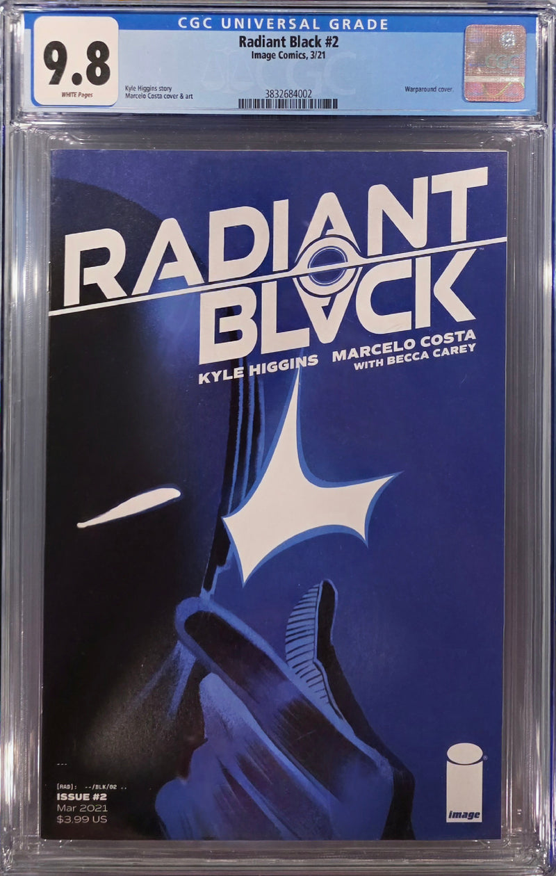 ラディアント・ブラック #2 CGC 9.8 CVR A コスタ