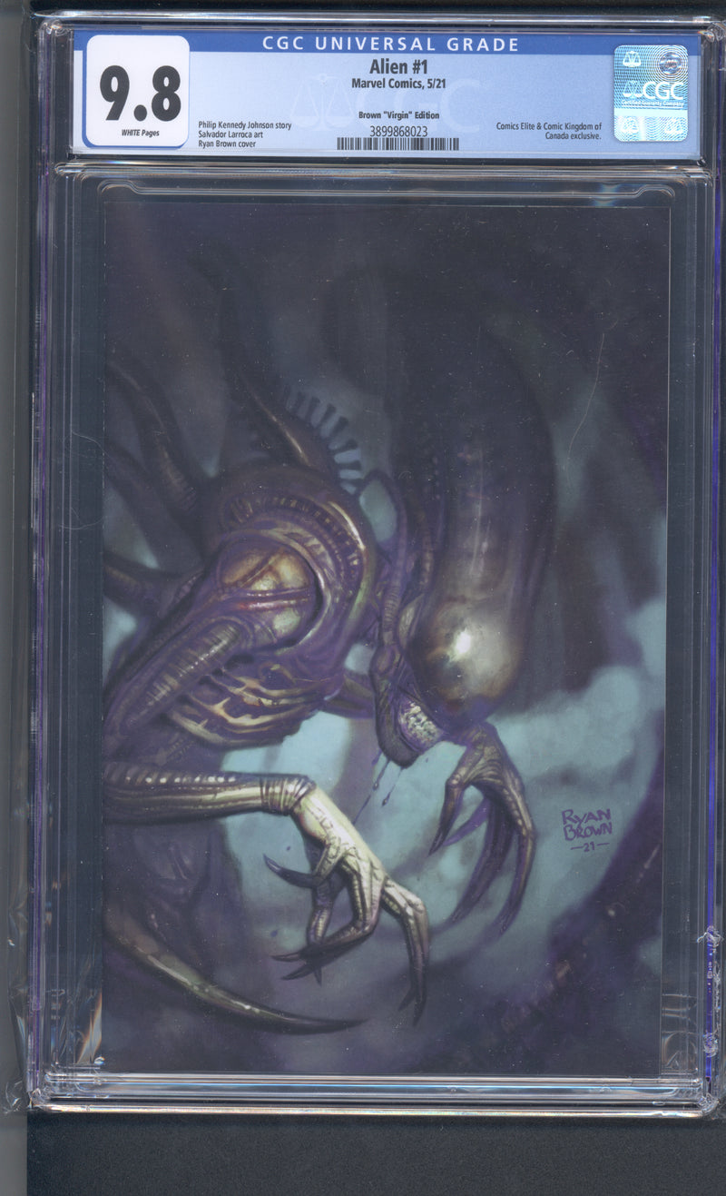 ALIEN #1 CGC 9.8 BROWN VIRGIN