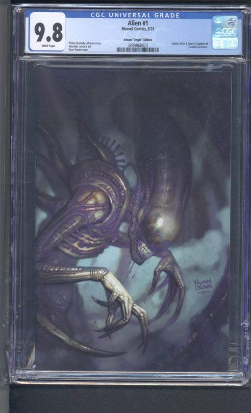Alien #1 Brown Virgin Edition CGC 9.8
