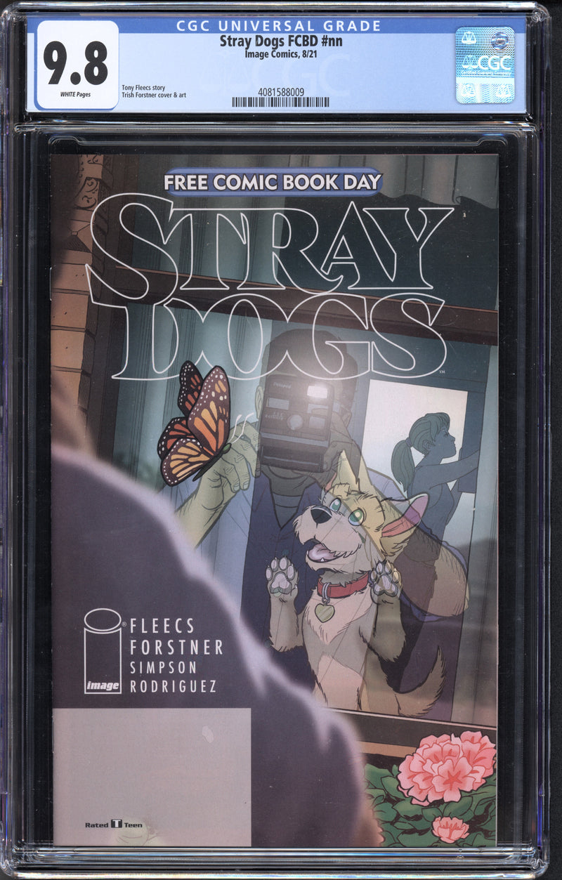 STRAY DOGS FREE COMIC BOOK DAY CGC 9.8 2021
