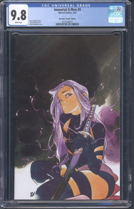 IMMORTAL X-MEN #9 CGC 9.8 MOMOKO VIRGIN EDITION