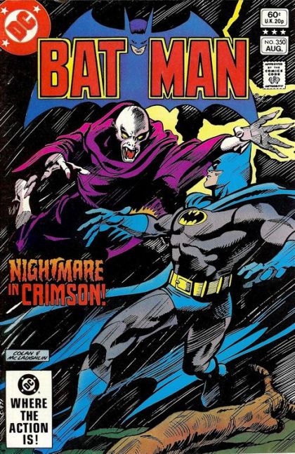 BATMAN #350 DIRECT EDITION 1982