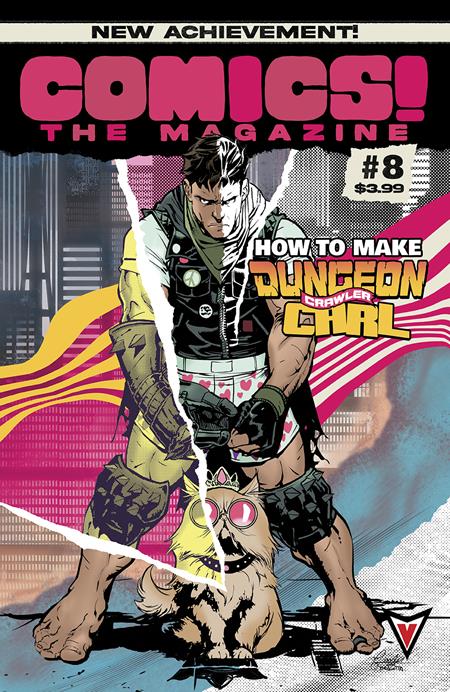 COMICS THE MAGAZINE #8 DUNGEON CRAWLER CARL ISSUE