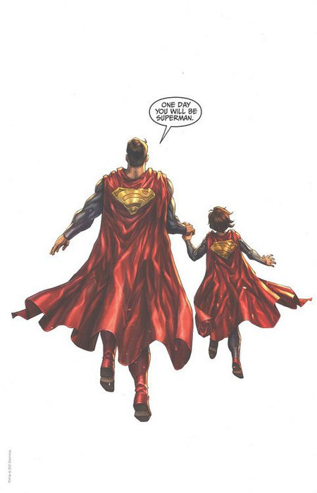 SUPERMAN SON OF KAL-EL #1 ALAN QUAH VIRGIN WHITE