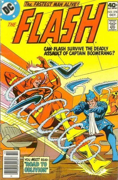 FLASH #278 NEWSSTAND EDITION 1979