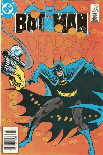 BATMAN #369 NEWSSTAND EDITION 1983