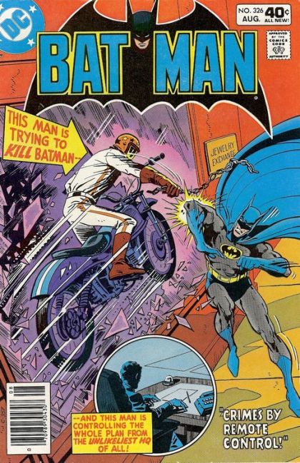 BATMAN #326 NEWSSTAND EDITION 1980