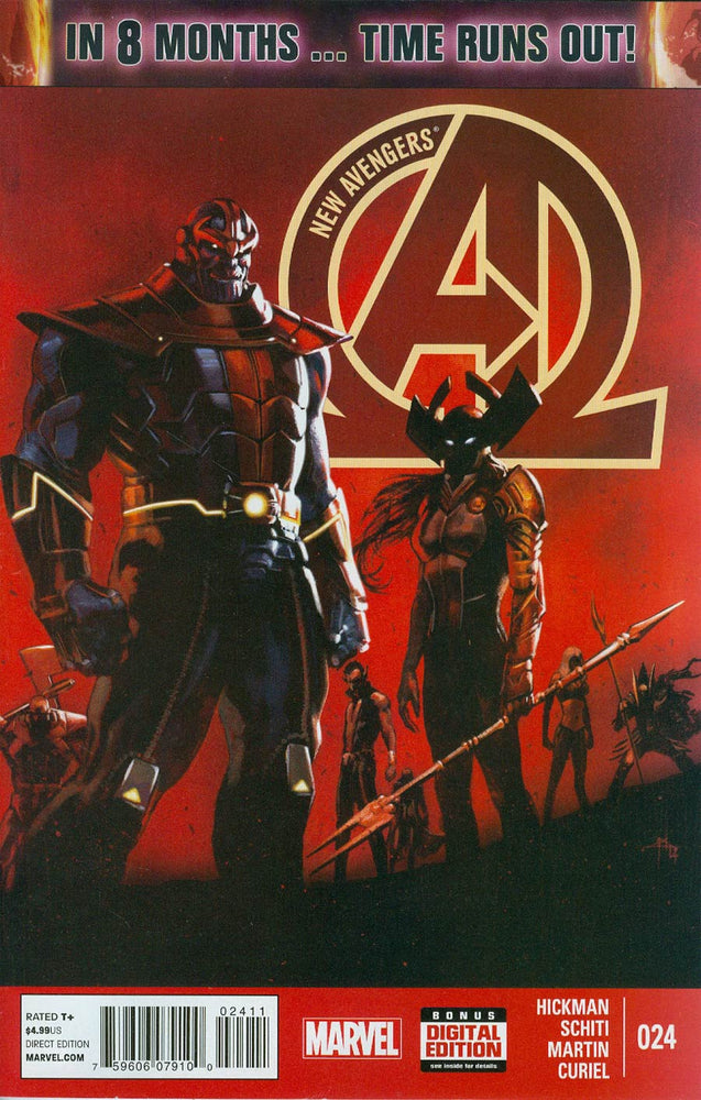 New Avengers #24 Cover A 1st Ptg Regular Gabriele Dell Otto Cover (Time Runs Out Tie-In)