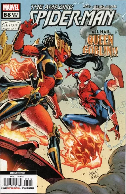 AMAZING SPIDER-MAN #88 Cover E 2nd Ptg Carlos Gomez Variant Cover