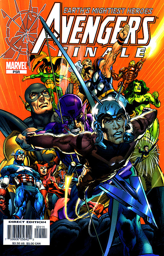 Avengers Finale #1 NEAL ADAMS COVER 2004