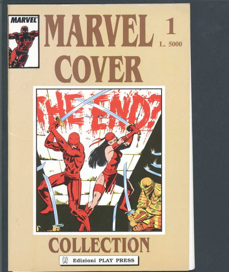 MARVEL COVER COLLECTION #1 L.5000 EDIZIONI PLAY PRESS