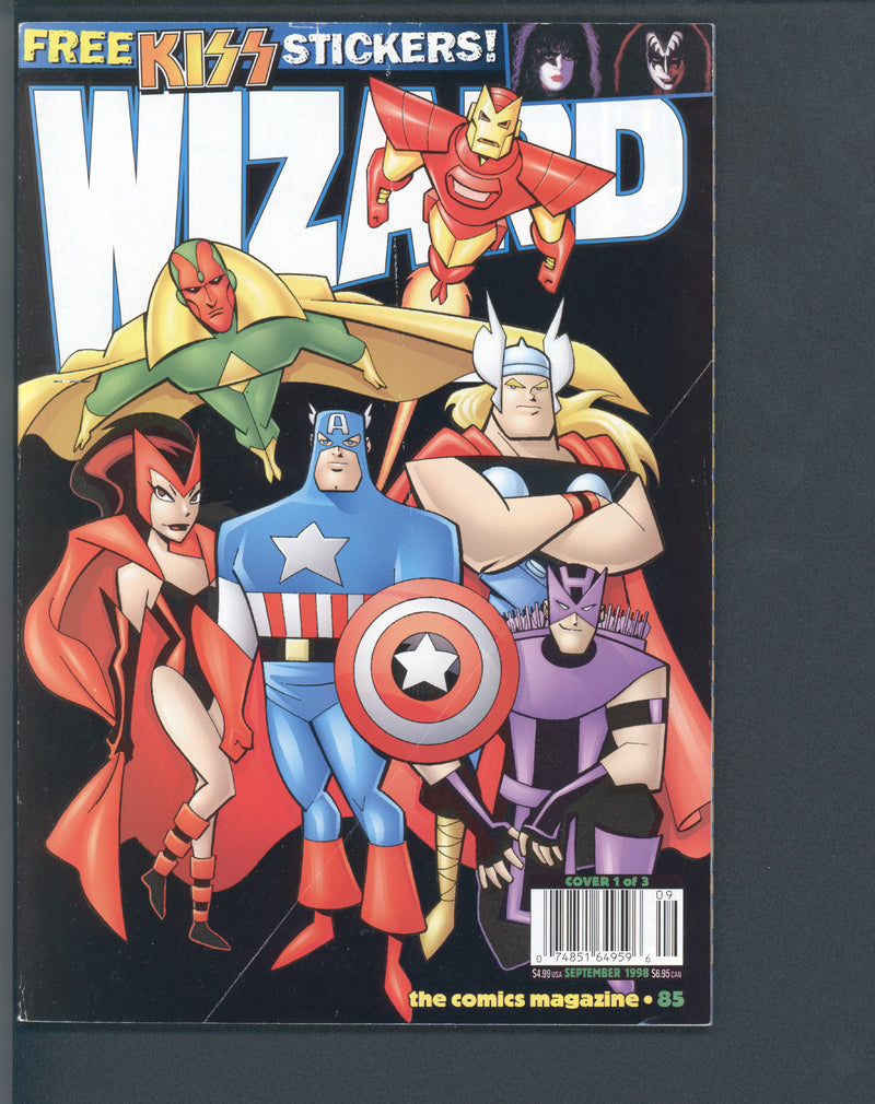WIZARD MAGAZINE #85 SEPTEMBER 1999