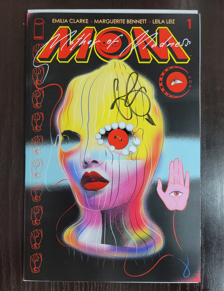 MOM MOTHER OF MADNESS #1 SIGNED BY EMILIA CLARK