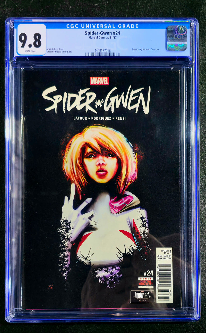 スパイダーグウェン #24 CGC 9.8 グウェノム初登場 11/17