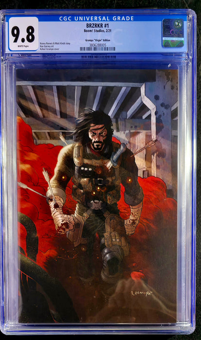 BRZRKR #1 CGC 9.8 GRAMPA VIRGIN 1:50