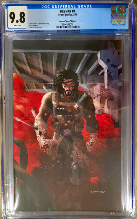 BRZRKR #1 CGC 9.8 GRAMPA VIRGIN 1:50