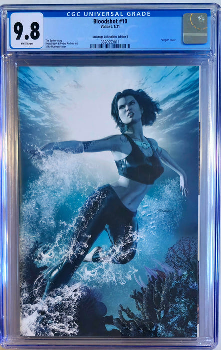 BLOODSHOT #10 CGC 9.8 MIKE MAYHEW VIRGIN