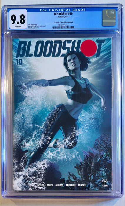 BLOODSHOT #10 CGC 9.8 MIKE MAYHEW TRADE