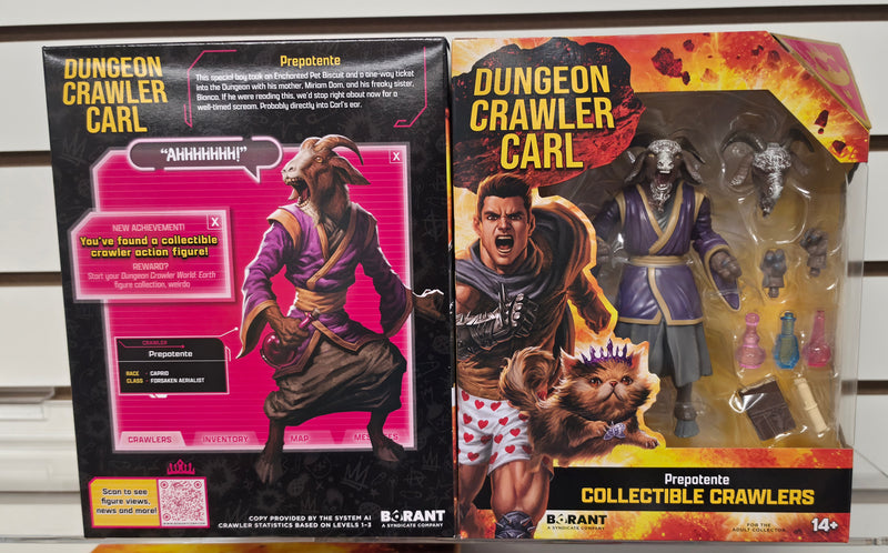 Prepotente Dungeon Crawler Carl Playmate Action Figure