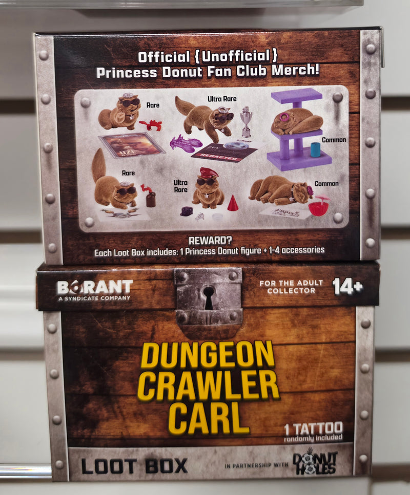 Donut Loot Blind Box Dungeon Crawler Carl Collectible Figure