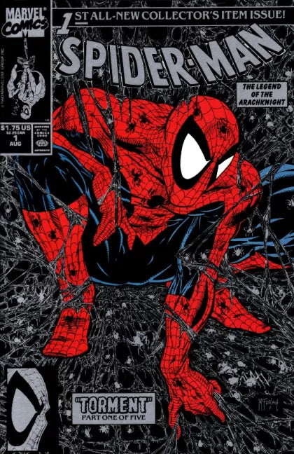 SPIDER-MAN #1 8/90 SILVER EDITION