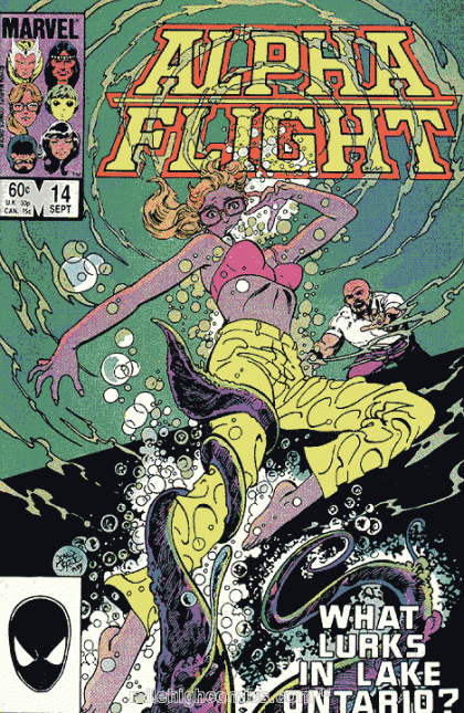 ALPHA FLIGHT #14 DIRECT EDITION 1984 VOL. 1