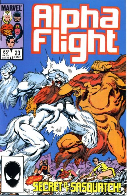 ALPHA FLIGHT #23 DIRECT EDITION 1985 VOL. 1