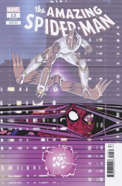 AMAZING SPIDER-MAN #12 REILLY WINDOW SHADES VARIANT
