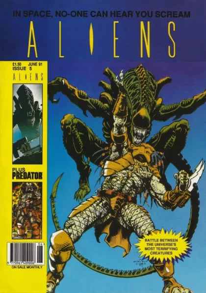 ALIENS #5 1991 UK TRIDENT COMICS