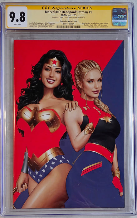 Deadpool / Batman #1 CGC SS 9.8 JTC EXCLUSIVE 2025