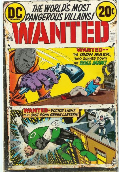 WANTED, THE WORLD'S MOST DANGEROUS VILLAINS #5 REPRINT