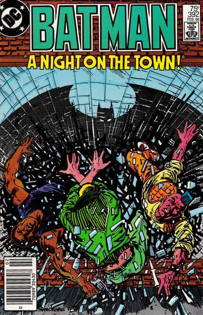 BATMAN #392 NEWSSTAND EDITION 1985