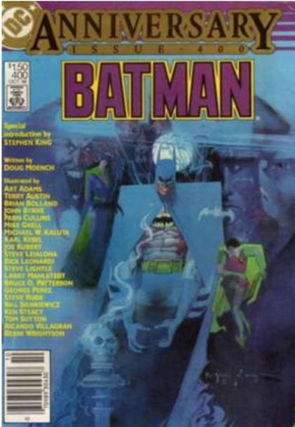 BATMAN #400 NEWSSTAND EDITION 1986