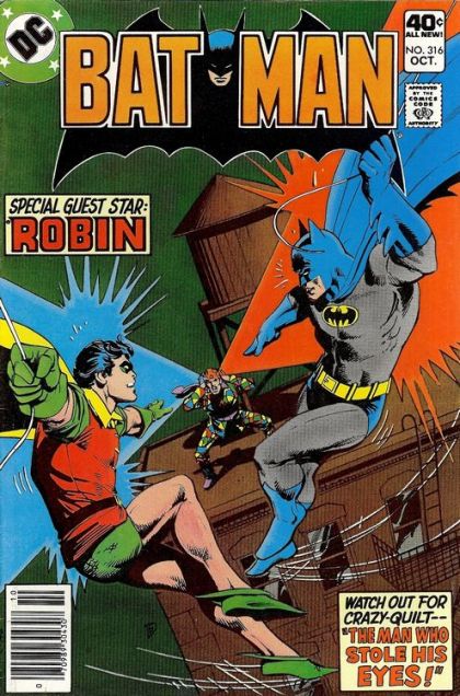 BATMAN #316 NEWSSTAND EDITION 1979