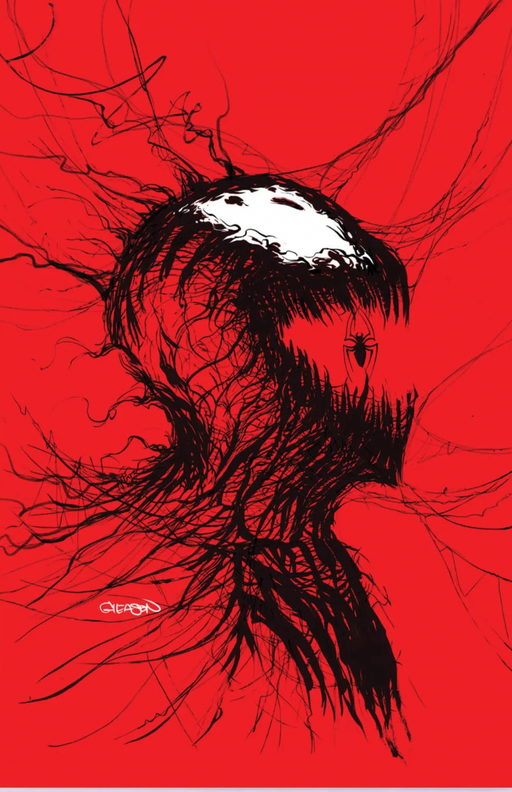 CARNAGE BLACK WHITE AND BLOOD #1 GLEASON RED VIRGIN