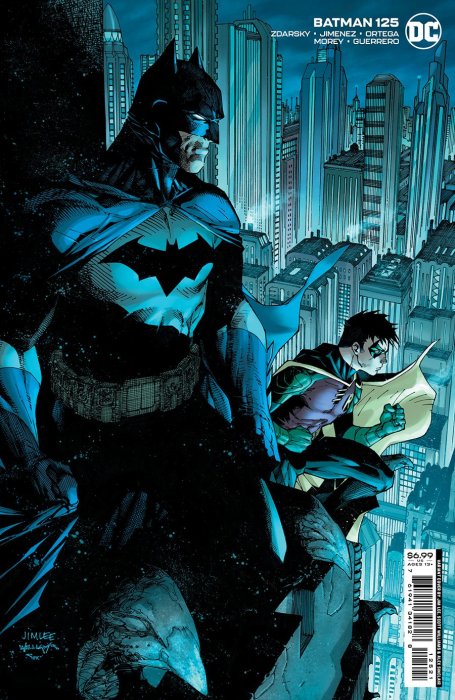 BATMAN #125 JIM LEE & SCOTT WILLIAMS CARD STOCK CVR