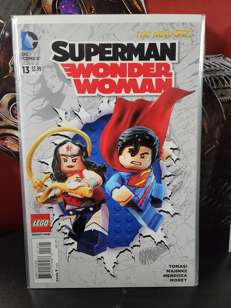 Superman Wonder Woman #13 Lego Variant