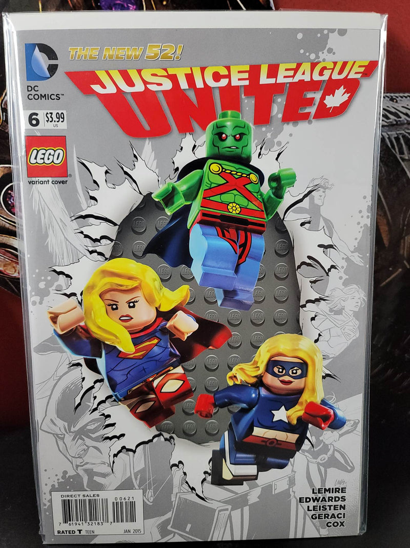 JUSTICE LEAGUE UNITED #6 LEGO VARIANT