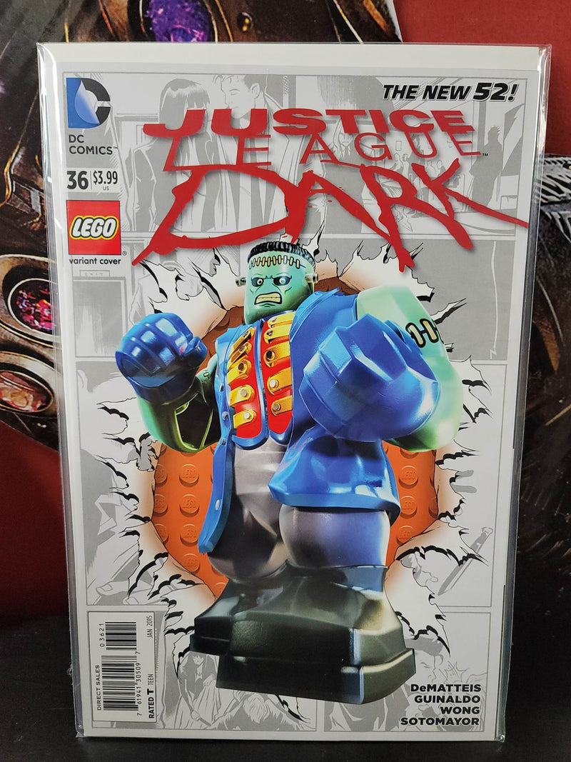 JUSTICE LEAGUE DARK #36 LEGO VARIANT