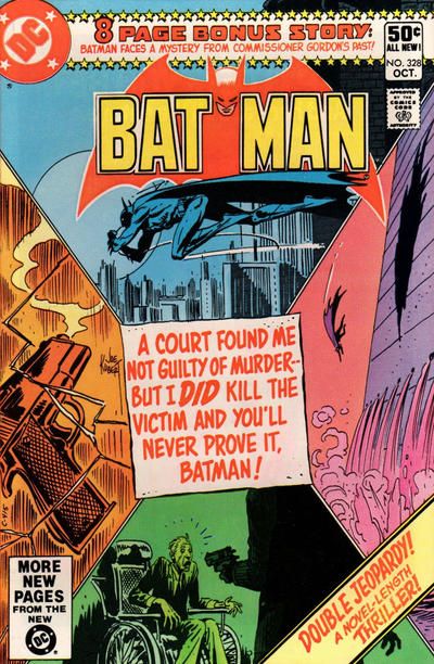 BATMAN #328 DIRECT EDITION 1980