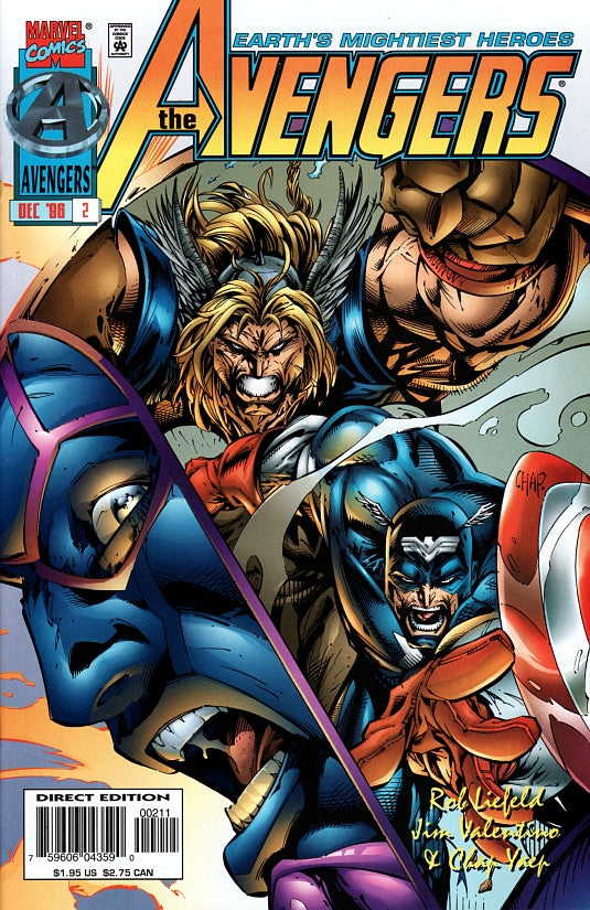 AVENGERS #2 VOL. 2 DIRECT EDITION